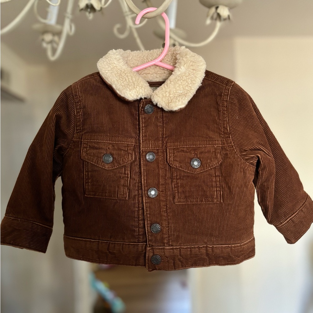 Baby Corduroy Sherpa Jacket